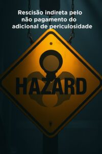 Rescisão indireta pelo não pagamento do adicional de periculosidade.