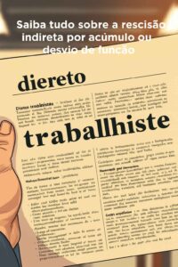 Saiba tudo sobre a rescisão indireta por acúmulo ou desvio de função