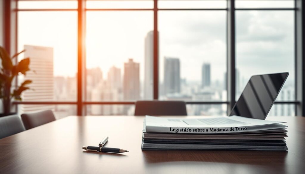 legislação sobre a mudança de turno