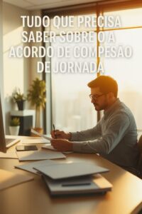 Tudo que precisa saber sobre o acordo de compensação de jornada