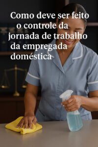 Como deve ser feito o controle da jornada de trabalho da empregada doméstica?