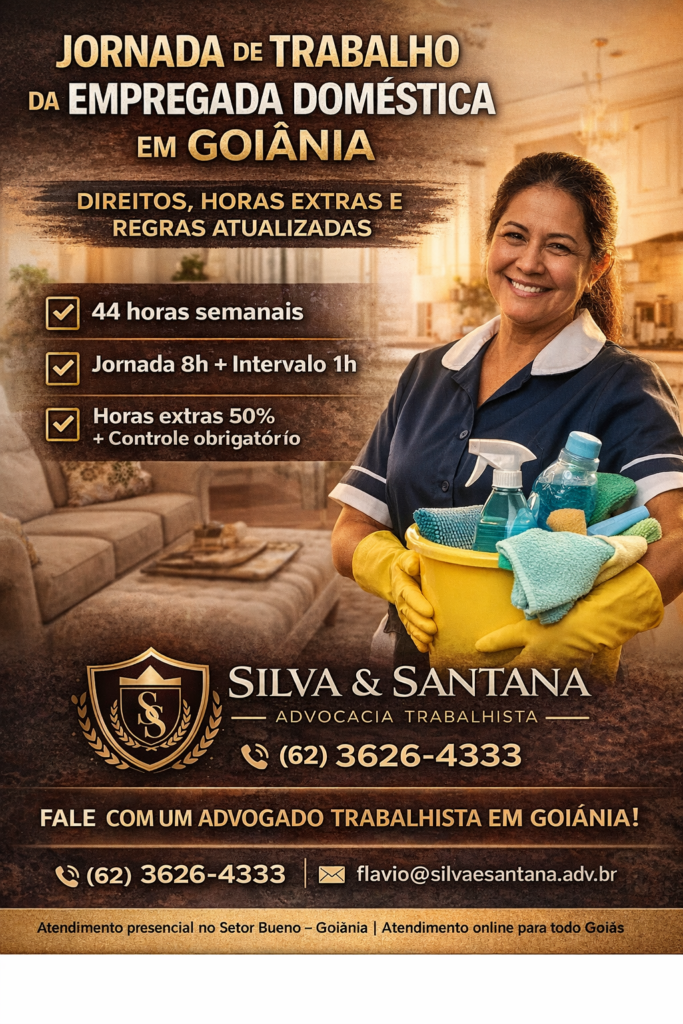 Jornada de Trabalho da Empregada Doméstica em Goiânia: Direitos, Horas Extras e Regras Atualizadas