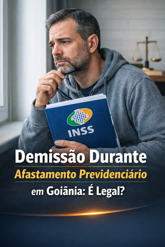 Demissão durante afastamento previdenciário em Goiânia: é legal?